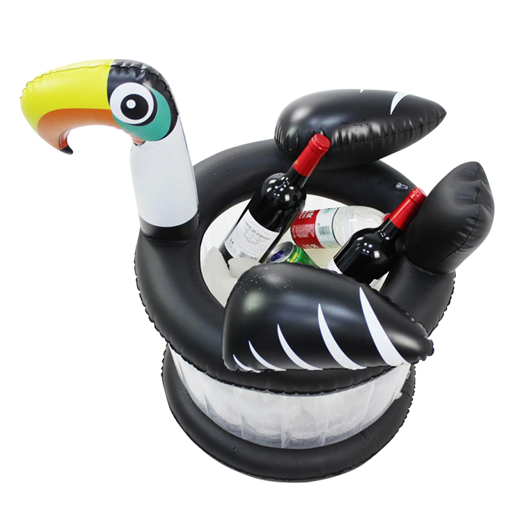 Inflatable toucan Cooler