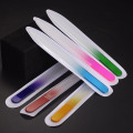 1PCS Professional Glass Nail File Durable Buffing Grit Sand Gradient Rainbow Crystal Nail Buffers Manicure Nail Art Tools