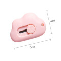 Cute Cloud Color Mini Portable Utility Knife Paper Cutter Cutting Paper Razor Blade Office Art Cutter Stationery