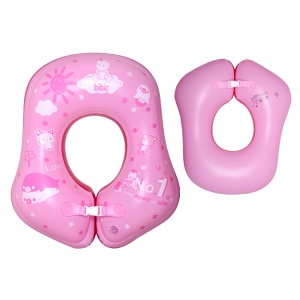 Inflatable PVC baby float ring kids neck float