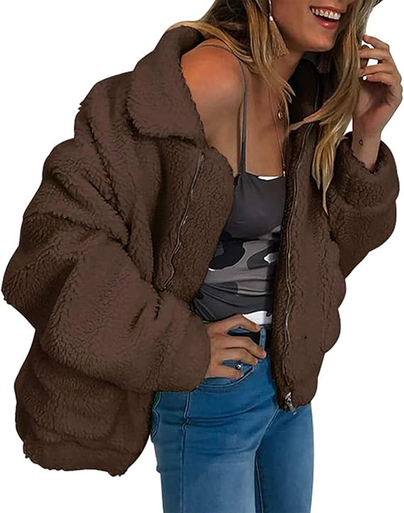 Camel fleececoat (3)