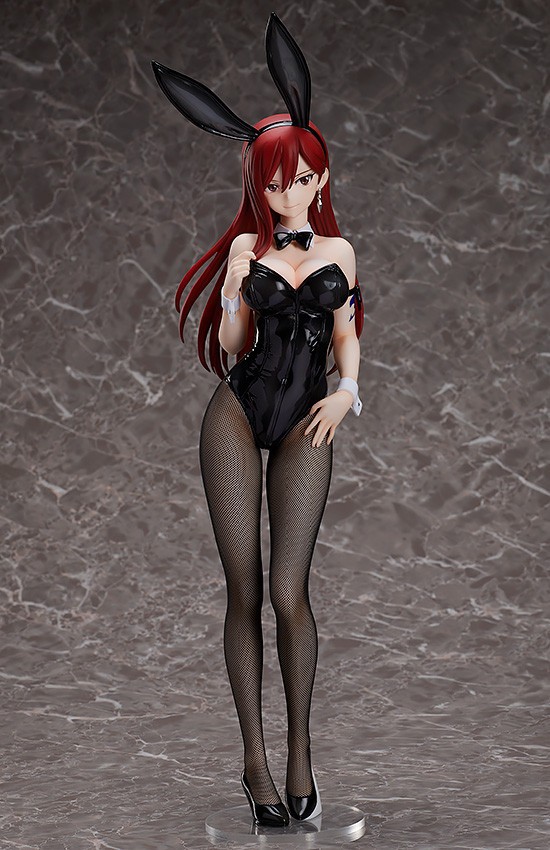 Freeing Fairy Tail Erza Scarlet Bunny Girl Anime Figure Sexy Girl PVC Action Figure Toys Collection Model Doll Gift