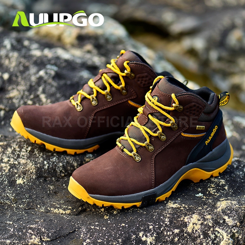 Waterproof Hiking Boots For Men Breathable Winter Hiking Shoes Men Lightweight Climbing Sport Shoes Hiking Mountain Boots Man