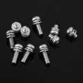 160Pcs/set M2 M2.5 M3 M4 M5 Pan Head Screws Nuts Assortment Kit Stainless Steel Cross Screws Hex Nut Fastener Hardware