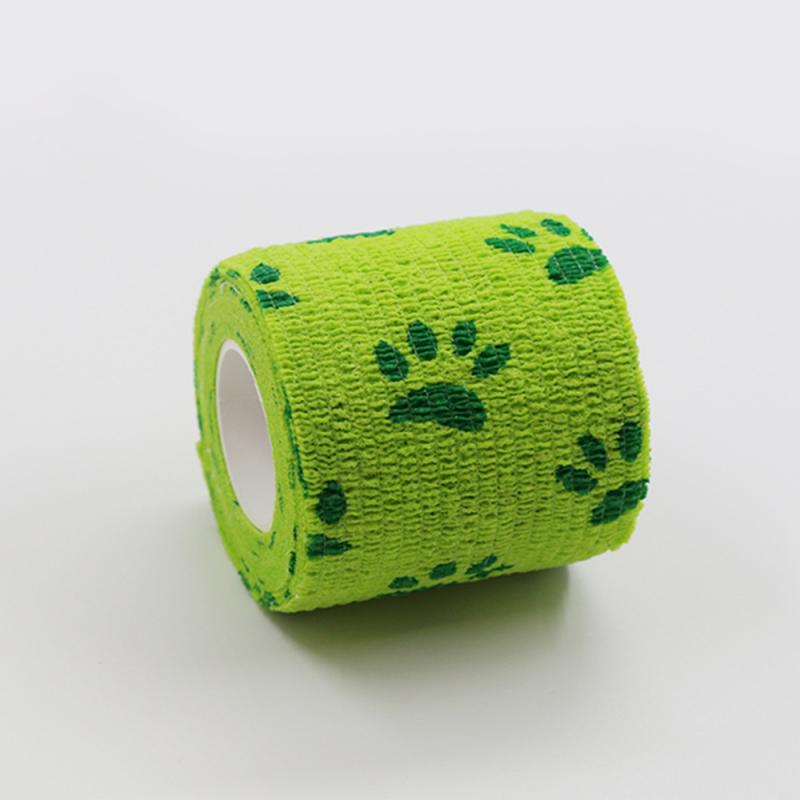 Self-adhesive Tape 5*4.5cm Elastic Elbow Knee Pads Bandage Support Cartoon Non-woven Multi-functional Bandages Band