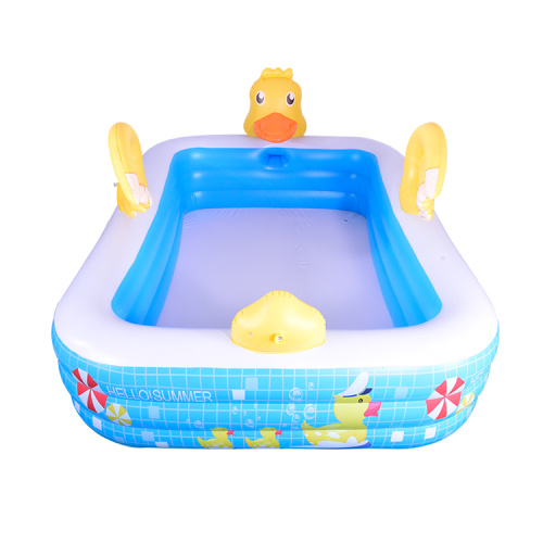 2022 New Design Yellow Duck Rectangle Paddling Pool for Sale, Offer 2022 New Design Yellow Duck Rectangle Paddling Pool