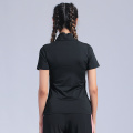 Woman Running Compression Shirt Outdoor Sports Fitness Tee 2019 Fast Dry Night Short Sleeve Yoga Woman Training Top