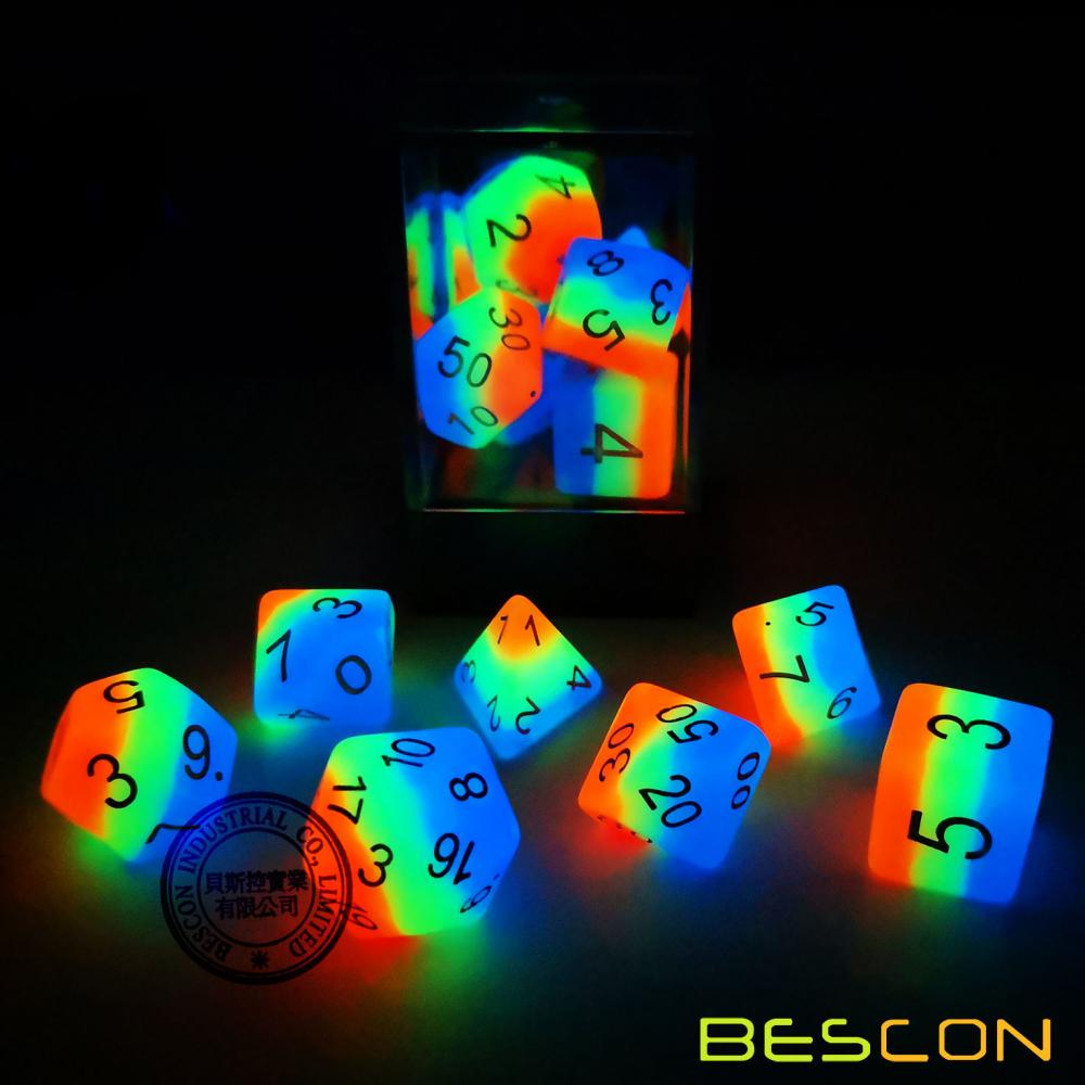 Triple Tone Luminous Dice Dungeons And Dragons 2