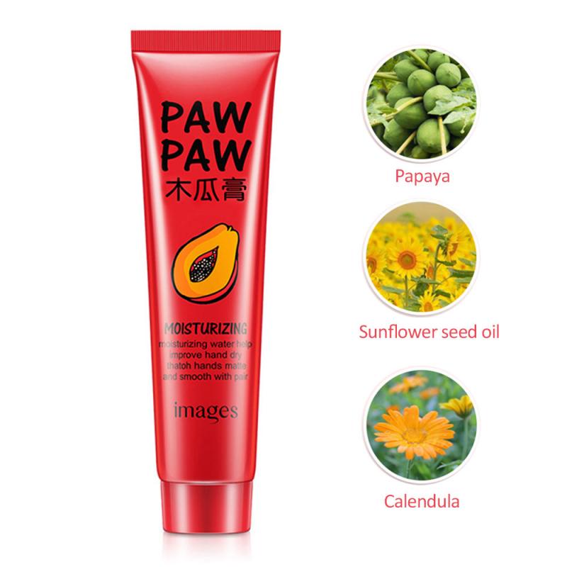 Papaya Cream Universal Cream Hydrating Moisturizing Smoothing Hand Care Foot Cream Lip Balm Face Moisturizer Skin Care TSLM1