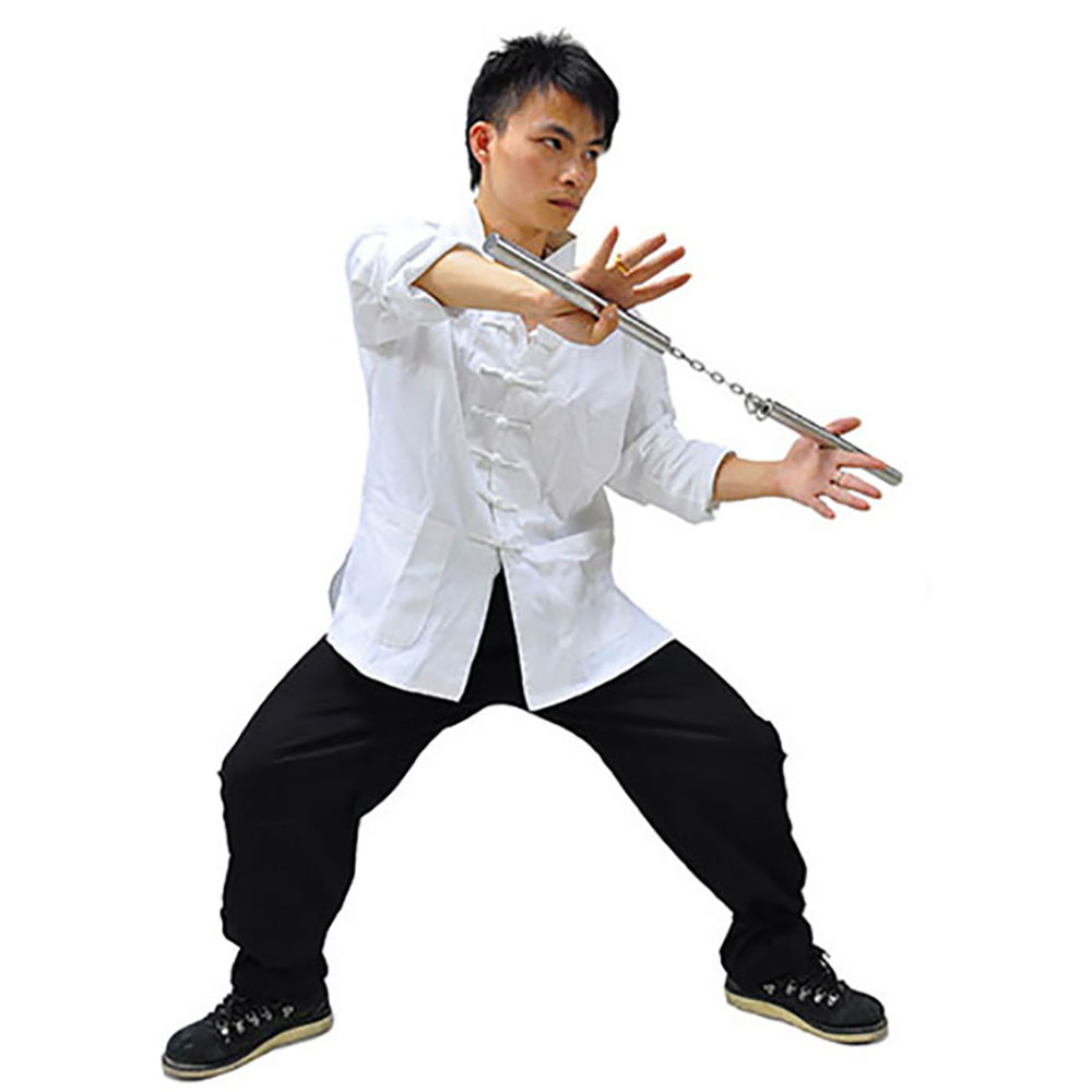 3PCS Mens Brucelee Kung Fu Suit Chinese Traditonal Clothing Wing Chun Martial Arts Wear Training Uniform Male Long Sleeve Sets