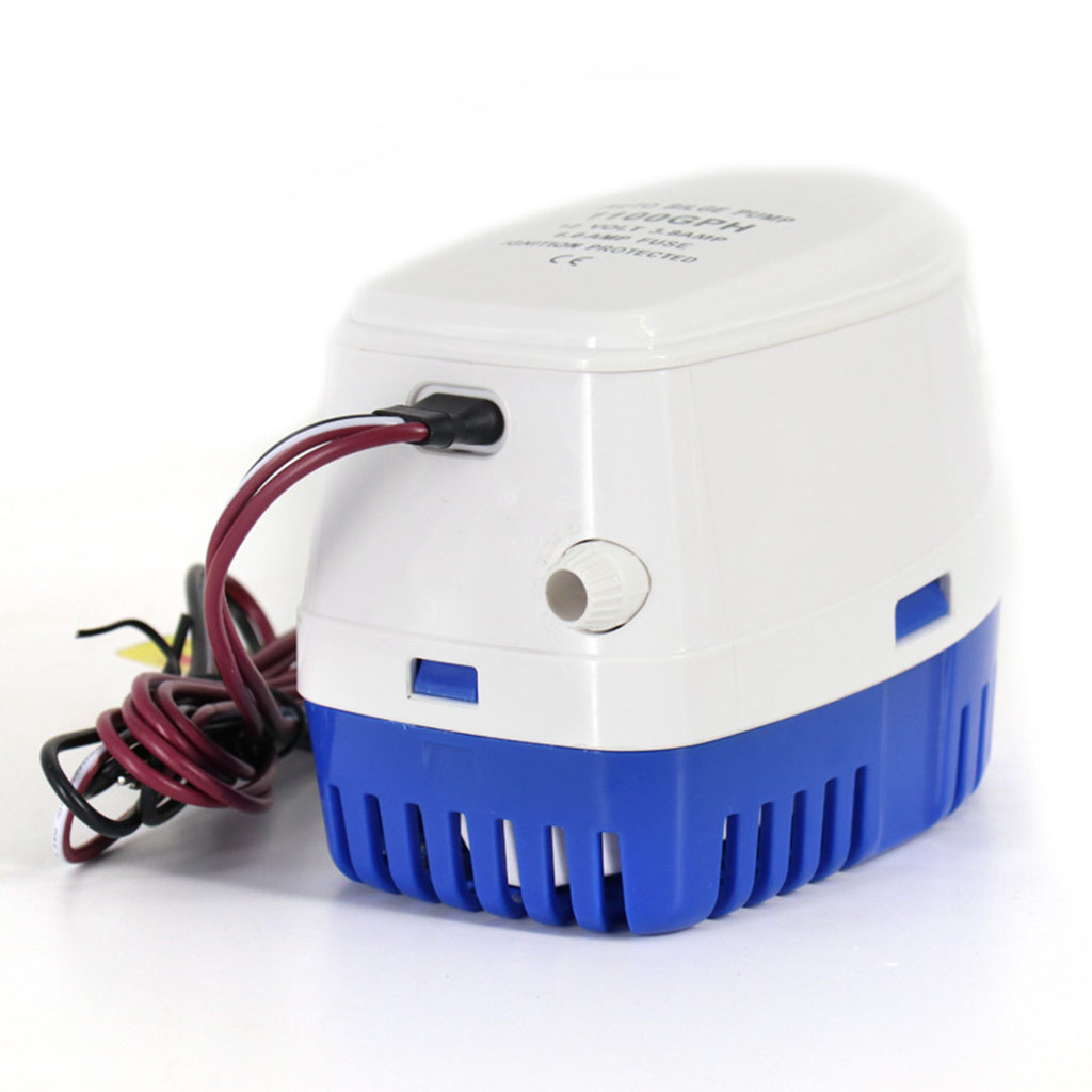 12V 750GPH Boat Submersible Marine Automatic Submersible Bilge Water Pump