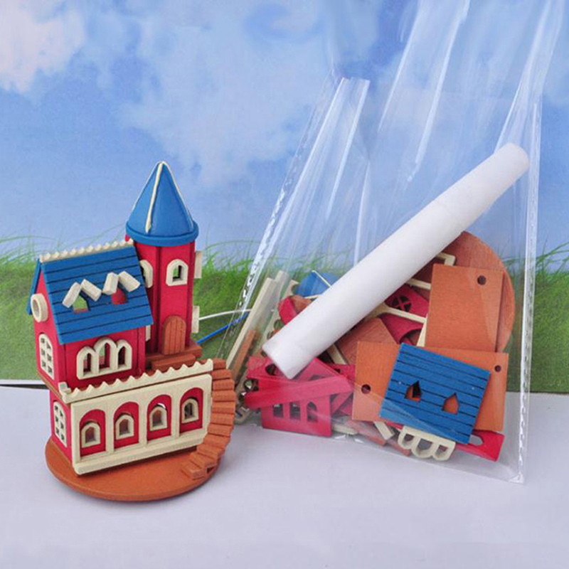 1:12 DIY Doll House Villa Kits Assembly House Handcrafts DIY Dollhouse Miniature