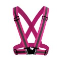 Reflective harness for night cycling reflective clothing,adjustable safety vest reflective elastic band bicycle riding equipment