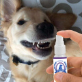 Pet Breath Freshener Spray Dog Teeth Cleaner Dog Cat Oral Healthy Care Pet Dog Cat Supplies Stain Odor Removers Cleaning 30ML