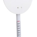 220cm Stadiometer Wall Mounted Body Height Meter Kids Child Growth Height Ruler Body Tape Measure with Wall Plate