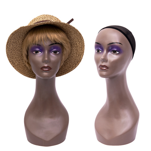 Wig Display Realistic African Female Mannequin Head Supplier, Supply Various Wig Display Realistic African Female Mannequin Head of High Quality