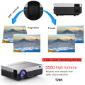 Everycom T26L Full HD Projector 1920x1080P Projector Portable 5500 Lumens Beamer Proyector Home Theater Movie HDMI-compatible