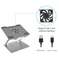 Laptop Stand Ergonomic Aluminum Cooling Computer with Fan