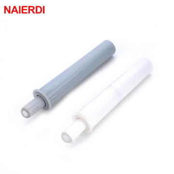 NAIERDI 5PCS Gray Cabinet Catches White Damper Buffers For Door Stop Kitchen Cupboard Quiet Drawer Furniture Hardware