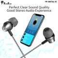 PunnkFunnk Metal Wired Earphone 1.2M Deep Bass Stereo sport in-ear headphoneW/Mic Volume Control For Samsung Iphone 5 6 7 8 11