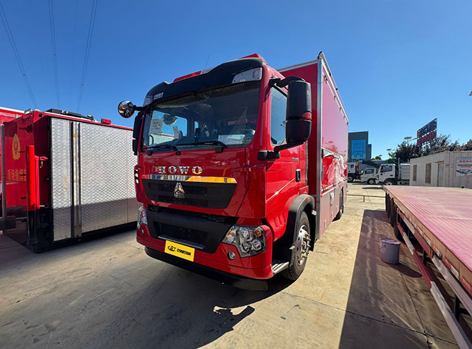 equipment series of materials fire trucks