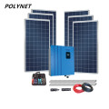 Polynet on grid 14kw solar energy system complete 14000w solar power system mobile kit