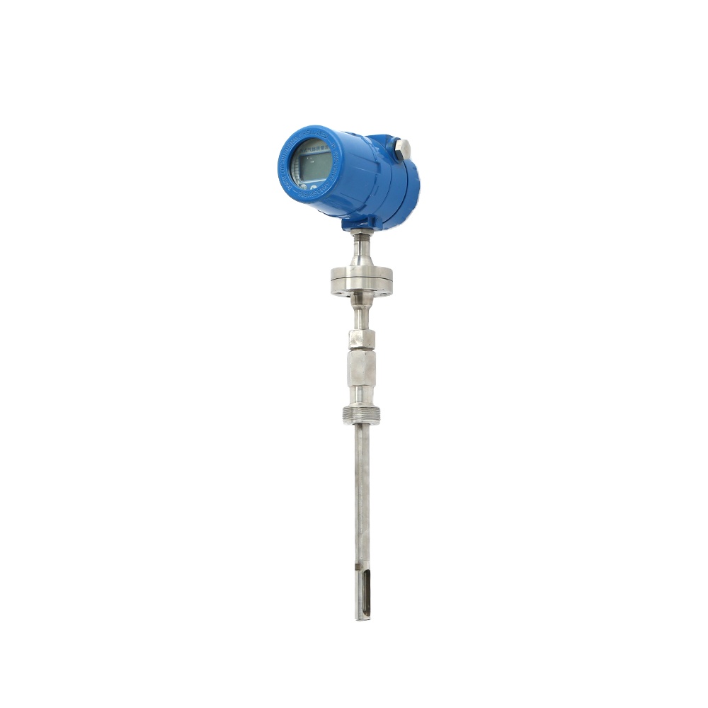 Thermal gas mass flowmeter
