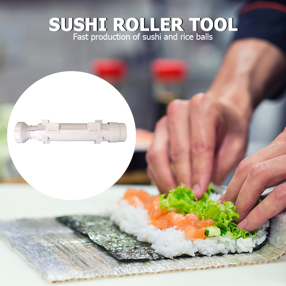 Sushi Maker Roller Rice Mold Sushi Bazooka Vegetable Meat Rolling Tool DIY Sushi Making Machine Kitchen Sushi Tool