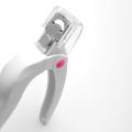 White Flat Cut U-shaped Nail Scissors French False Nails Phototherapy Nail Scissors Nail Clippers