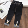 Melario Kids Jeans New Spring Fashion Baby Girl Jeans Bow-knot Split Trousers for Girls Cute Children Pants