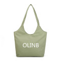 Custom Logo Polyester Casual Tote Bag For Shopping