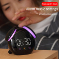 Color Changing Kids Alarm Clock Touch Control Home Decoration Smart Induction Digital Table Rechargeable Battery Student Wake Up