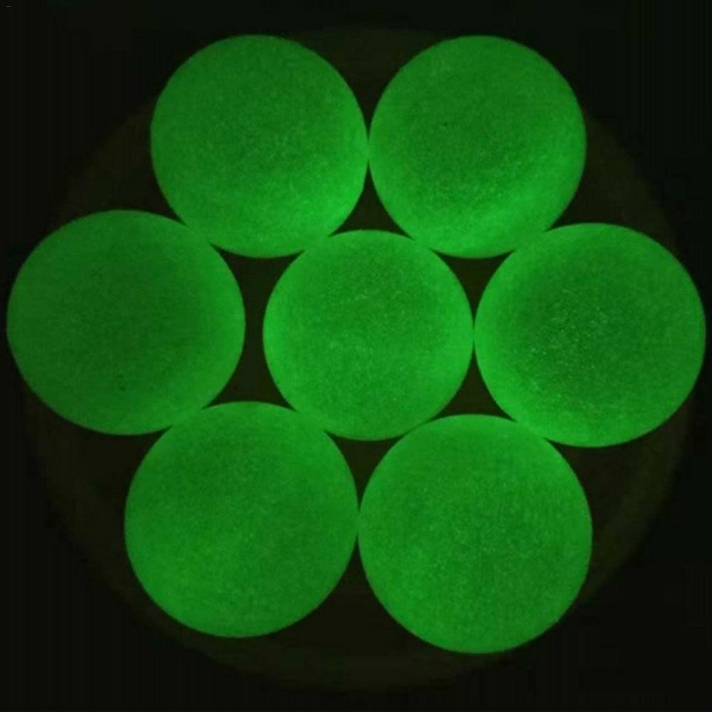 50PCS/150PCS 40MM Luminous Ping Pong Ball Plastic Fluorescent Table Tennis Ball Practice Ball