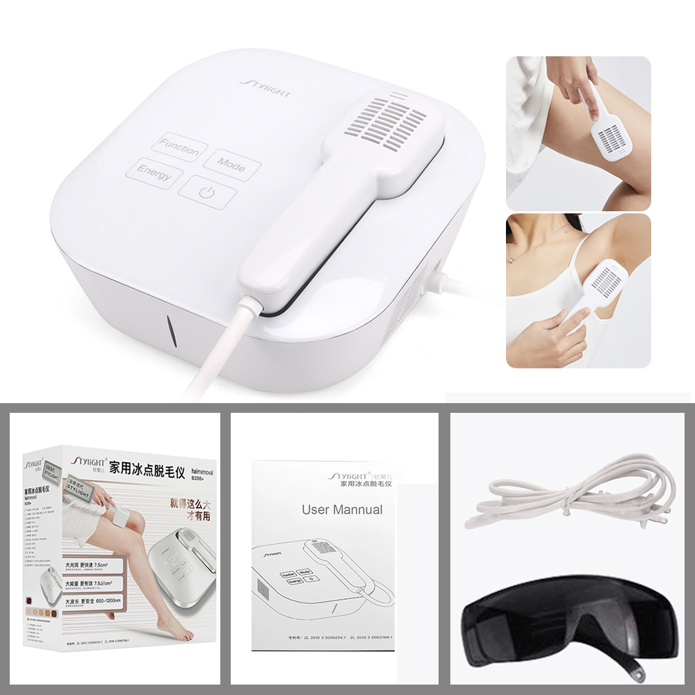 Beauty Star Elight IPL Epilator Permanent Laser Hair Removal Laser Epilator Women Bikini Armpit Leg Laser Hair Removal Machine