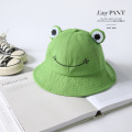 New Cute Frog harajuku Bucket Hats Women Cover Fisherman Hat for Adult Women Sunscreen Cap Animal casual Fisherman Hat