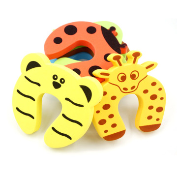 5pcs Silicone Doorways Gates Decorative Door Stopper Baby Safety Care Cartoon Animal Cute Kid Children Safety Door Stopper Baby