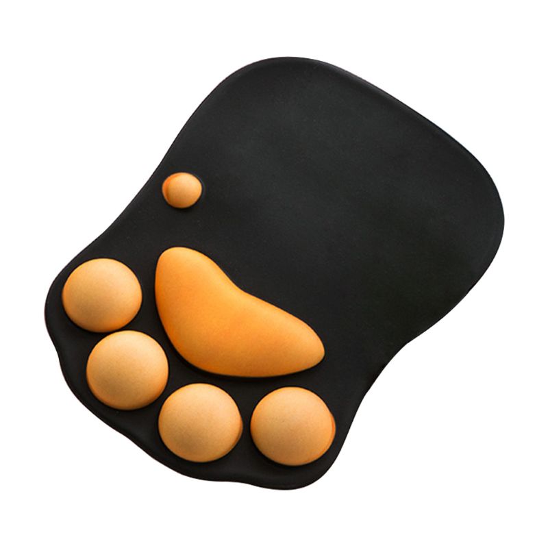 Cute Cat Paw Mouse Pad Nonslip Silicone Mice Mat PC Computer Wrist Rest Support