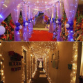 10M 20M 30M LED String Lights Garland Holiday Lighting Wedding Christmas Decor Waterproof LED Fairy Lights Outdoor Decor UK/EU