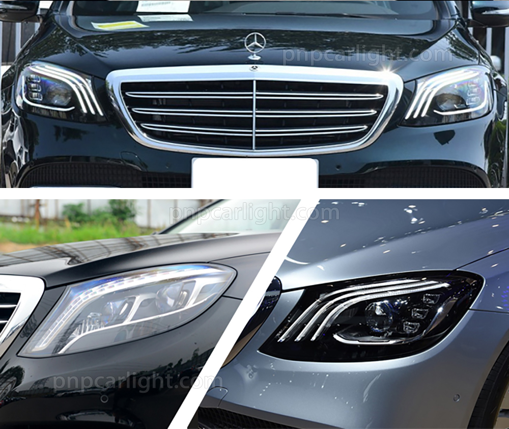 Upgrade multibeam LED headlight for Mercedes-Benz S-class W222 V222 X222