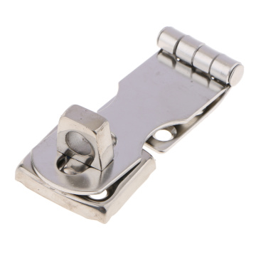 Marine 304 Stainless Steel Cabinet Door Swivel Safety Clasp Latch Hasp Durable Boat Parts Accessories