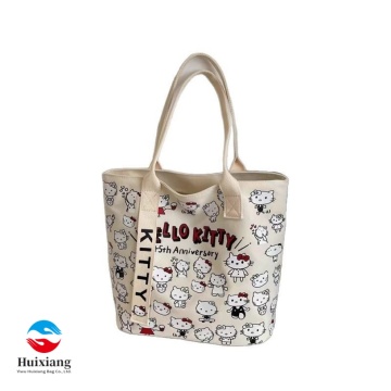 HelloKitty Canvas Tote Bag for Women
