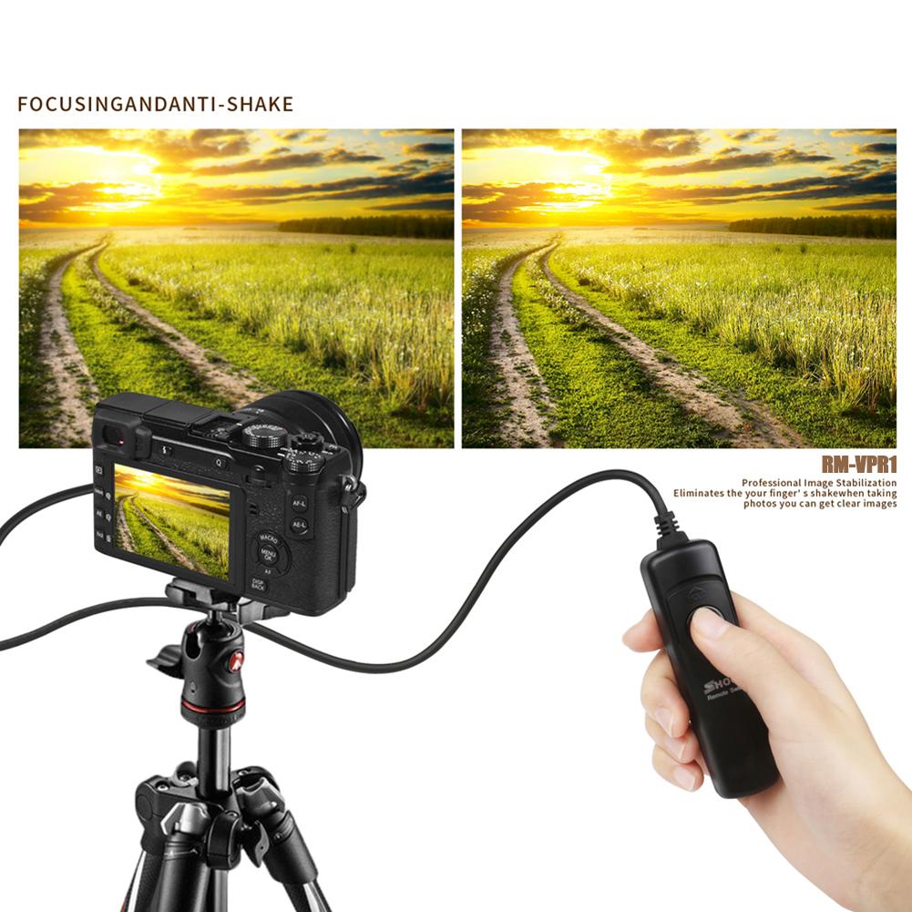 RM-VPR1 Wired Timer Remote Control Shutter Release Cable for Sony A7/A6000/A5000/A7000/A6/A58 Device Camera