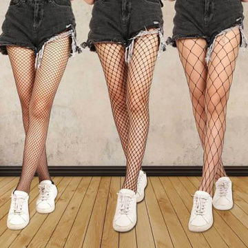 Black Fishnet Tights Women Stockings Collant Sexy Femme Fantaisie Mesh Pantyhose Panty Fish Net Bas Collants Netpanty Hosiery