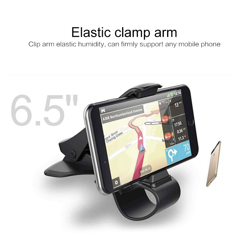 Car 360 Degree Mobile Phone Stand Holder Grip Dashboard Car Phone Holder Adjustable Cell Phone Mount Auto Interior Accessories