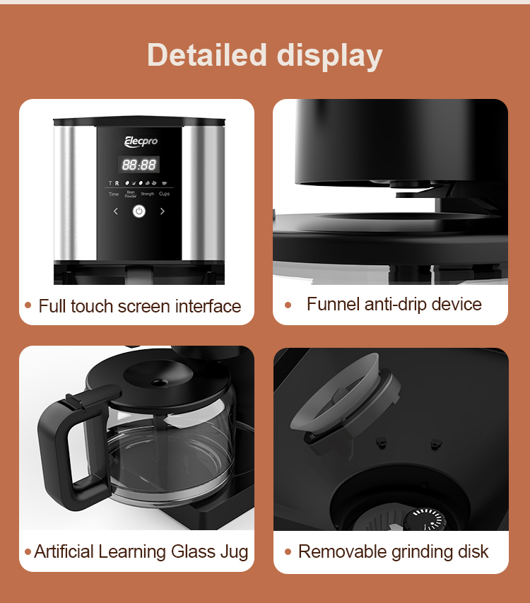 Large Capacity Drip Coffee Maker (6)