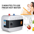 8L water storage type electric water heater 1500W Home multifunction Speed hot small water heater for kitchen and bathroom 220V