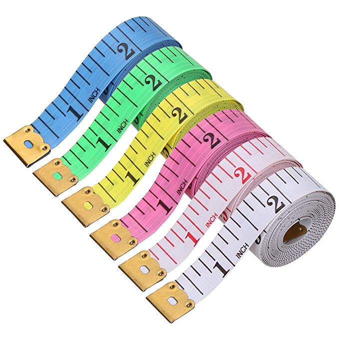 Sewing Ruler Meter Sewing Measuring Tape Body Measuring Ruler Sewing Tailor Tape Measure Soft Random Color