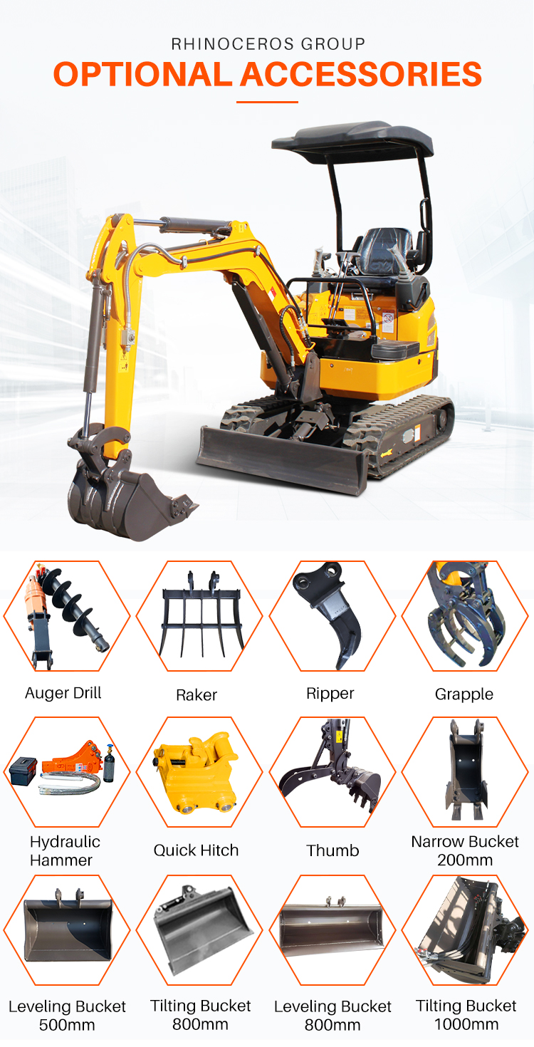 1.8 ton excavator XN18