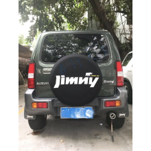 SBR glue and high quality polyester fabric spare tire cover auto parts 2007-2017 jimny suitable for tires 205_70-15