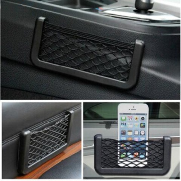 For Nissan Qashqai J10 J11 X-trail T32 T31 Car Seat Side Back Storage Net Bag Phone Holder Pocket Organizers Trunk Net